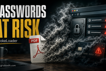 SmokeLoader malware turning a fake document into password and account theft risk.