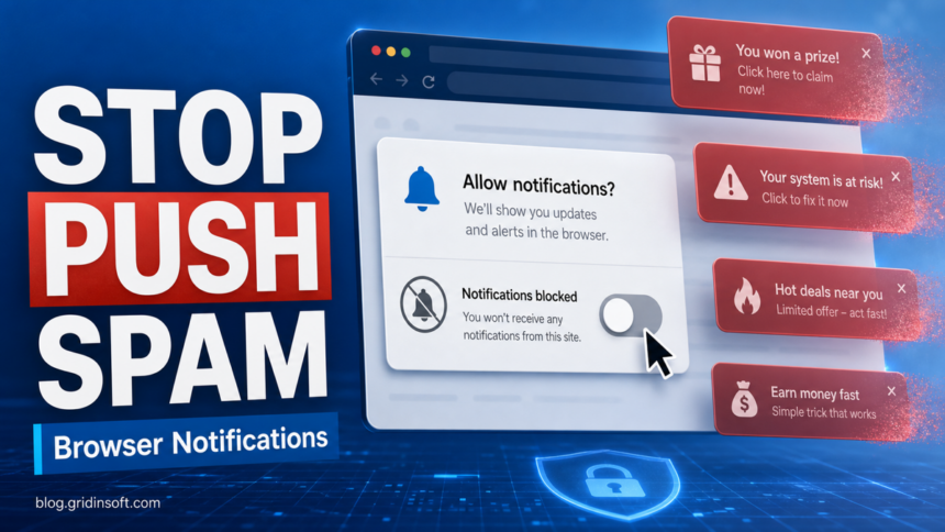 How to Disable Browser Push Notifications 1 Stop push notification spam in browser settings.