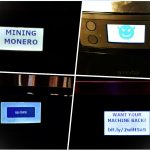 Coffee machine ransom money
