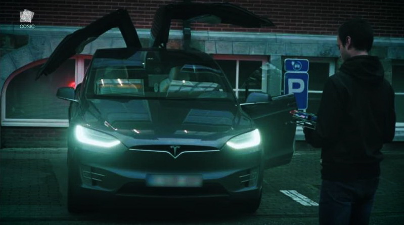 How to steal a Tesla Model X