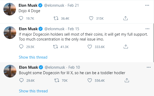 Elon Musk and Dogecoin