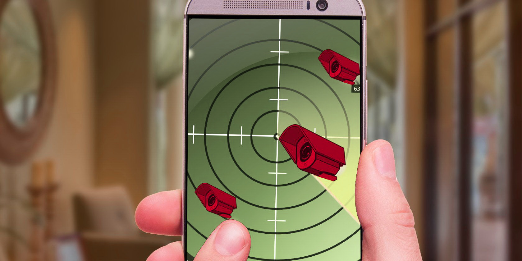 smartphones to find hidden cameras