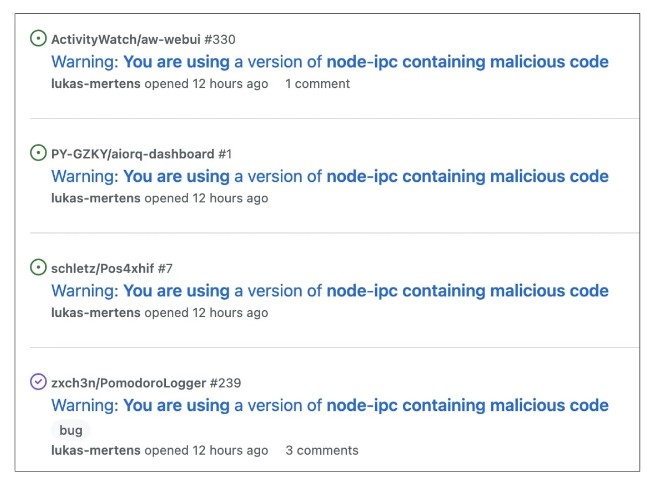 npm-package node-ipc