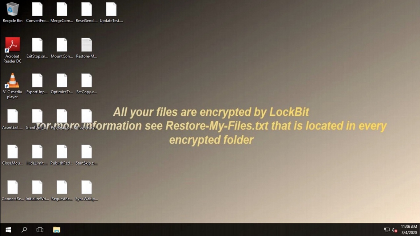 LockBit attacks the Canadian defensive co. Top Aces inc 3 LockBit Ransomware