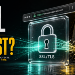 SSL/TLS certificate protecting encrypted browser traffic while a phishing login page is blocked