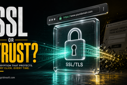 SSL/TLS certificate protecting encrypted browser traffic while a phishing login page is blocked