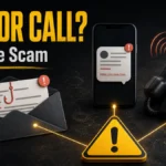 Text or Call scam warning showing email, text message, and phone phishing channels.