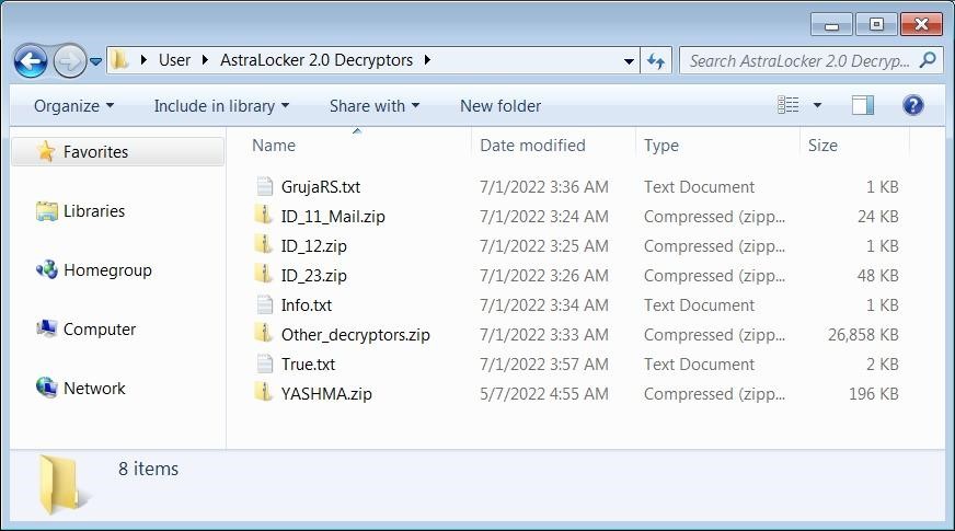 AstraLocker Ransomware Operators Publish File Decryption Tools 2 AstraLocker ransomware operators