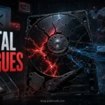 Digital Plagues poster with cracked hard drive and malware warning visuals.