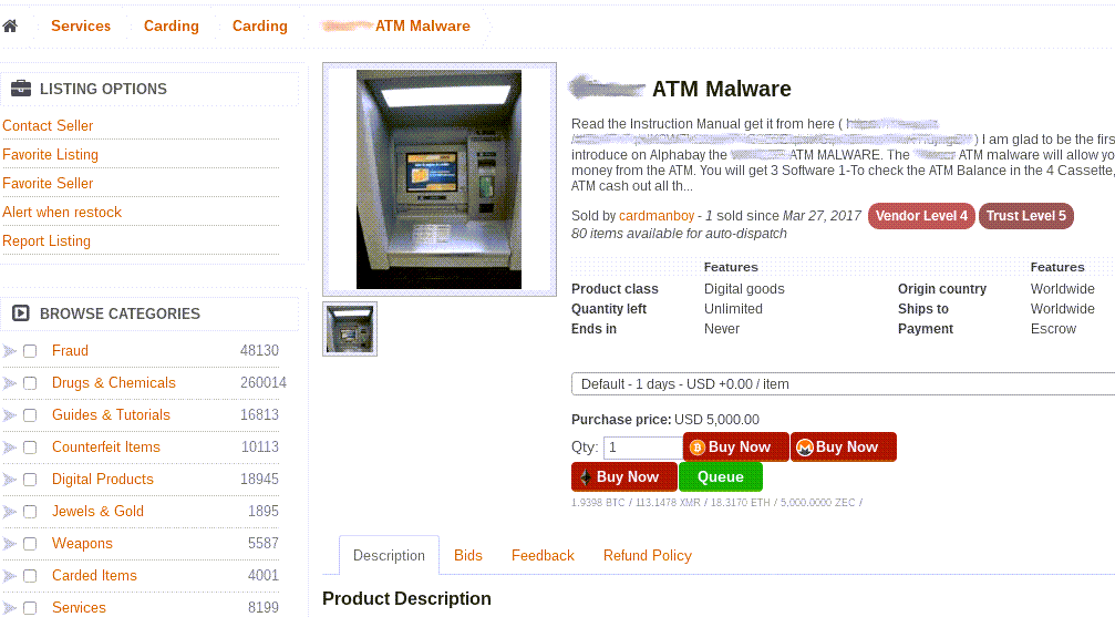 Why Do Hackers Hack? Motives, Targets, and Warning Signs 3 ATM malware advertised for sale