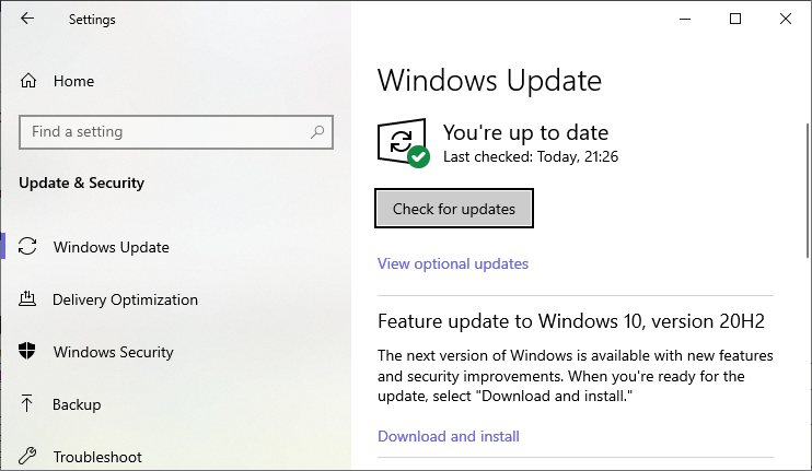 Software update icon for keeping systems patched against spyware delivery.