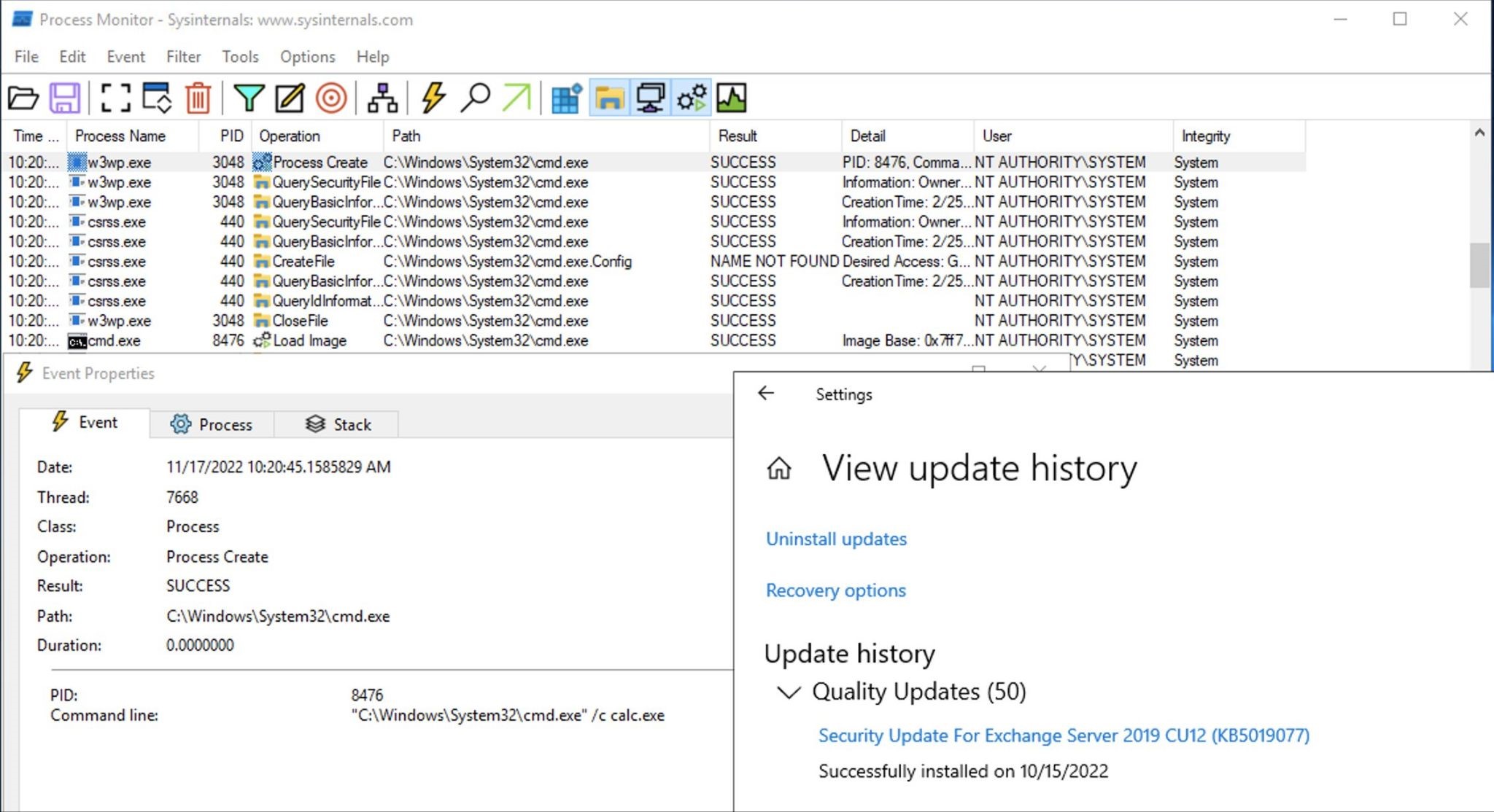 Exploit for ProxyNotShell vulnerabilities