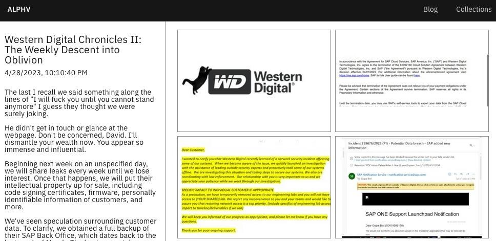 Black Cat and Western Digital