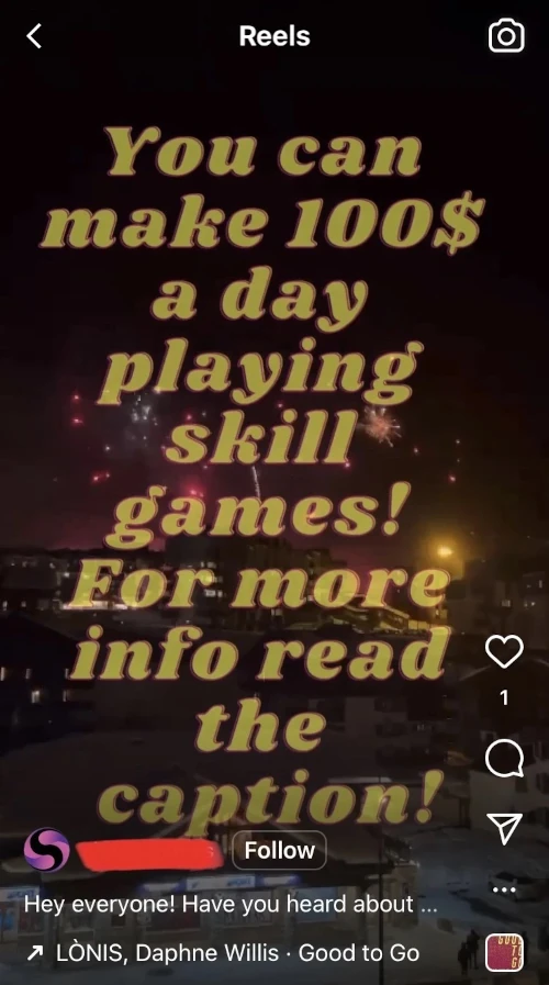 Instagram scams financial
