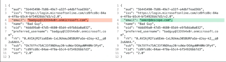 Microsoft "nOAuth" is Vulnerable to Simple Email Spoofing 4 Example of OAuth logins to the same application