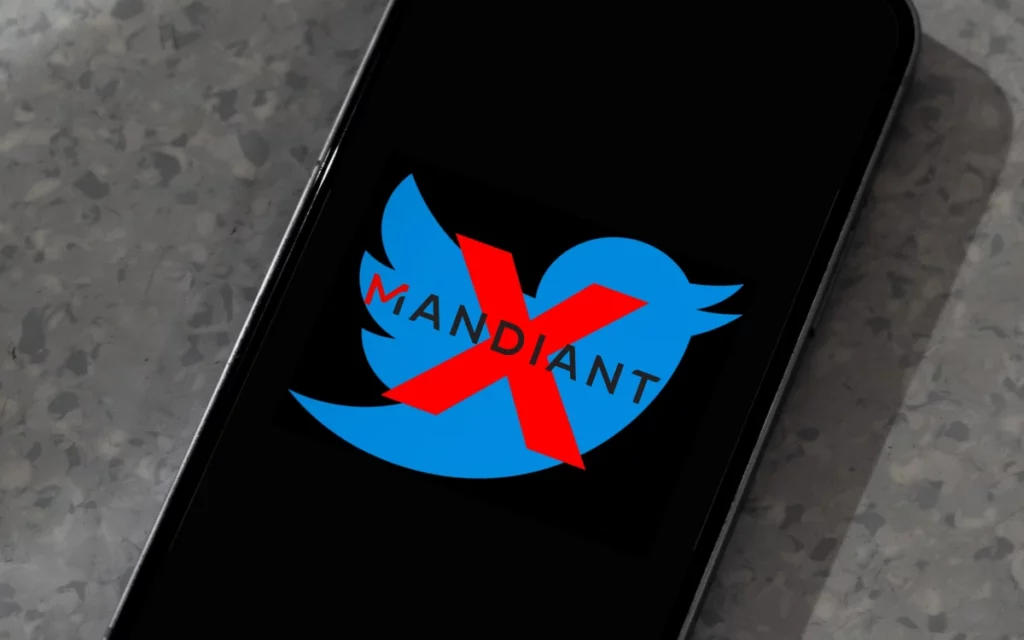 Mandiant's Account in X Hacked