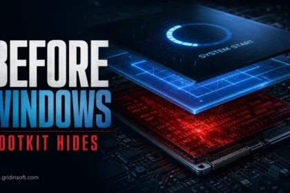 Bootkit hides below the Windows startup layer before the operating system loads