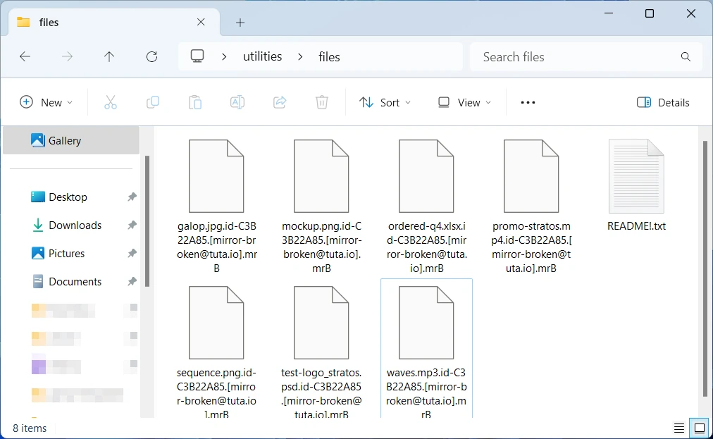 MrB Ransomware (.mrB Files) - Analysis & File Decryption 2 mrB ransomware files