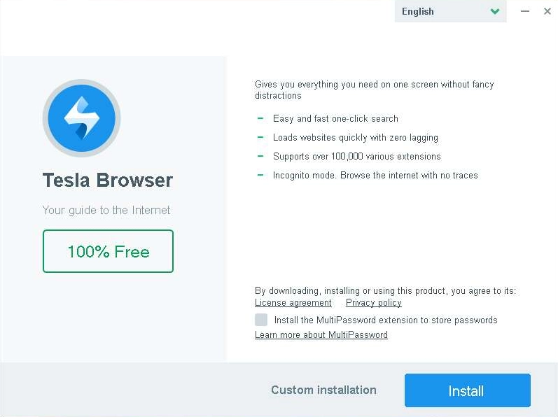 PUABundler:Win32/Rostpay 5 Tesla Browser by Rostpay