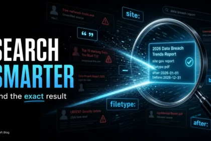 Google Search tips in 2026: operators finding exact results through noisy search results.