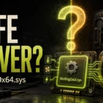 WinRing0x64.sys safe driver or vulnerable driver alert illustration