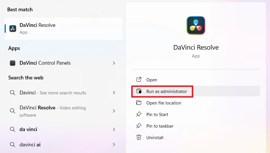 Windows Cannot Access The Specified Device, Path or File Error Fix Guide 3 Run app as administrator