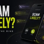 Scam Likely incoming call blocked by a carrier and phone filtering trap.
