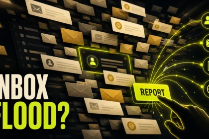 Inbox flood spam email revenge reporting guide