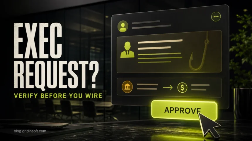 Whaling phishing executive request warning: verify before you wire