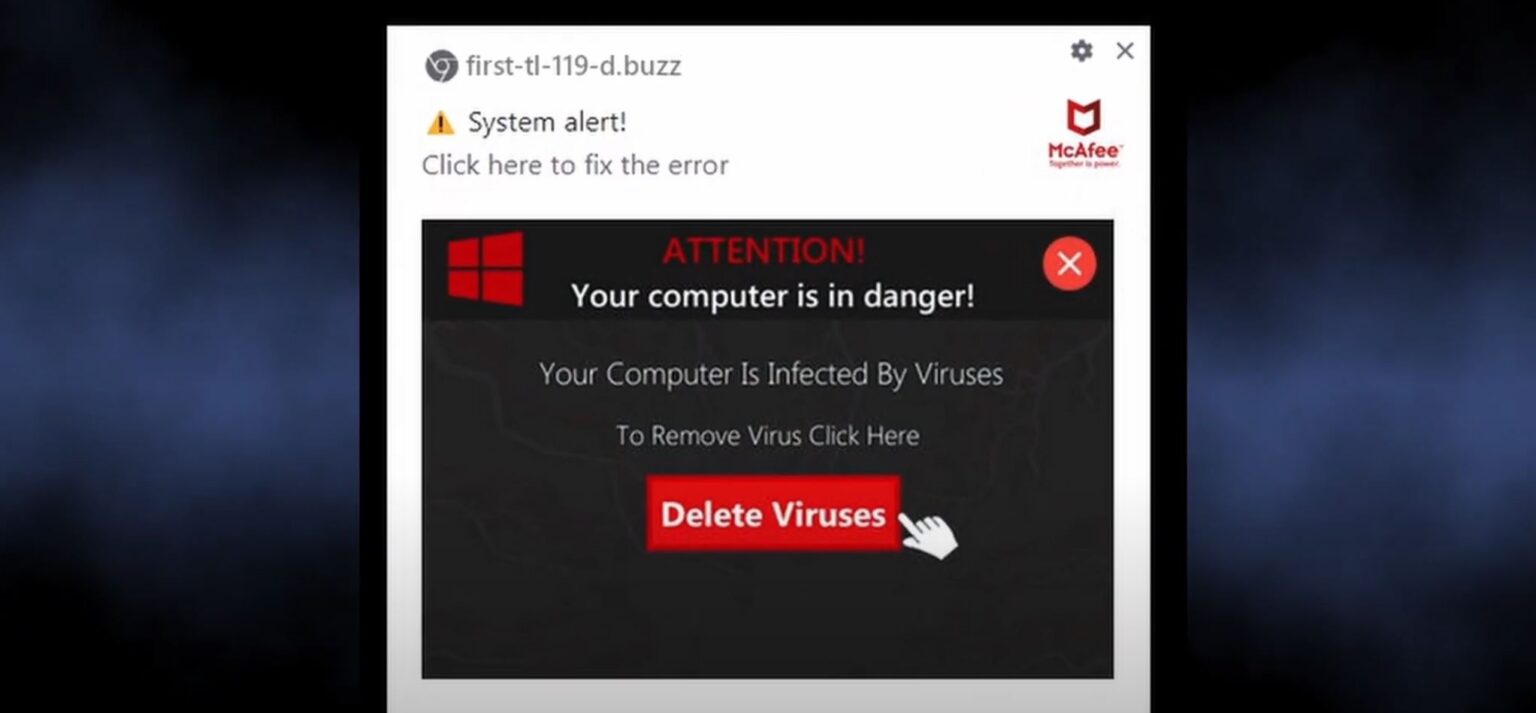 First-tl buzz Sites: Fake Human Verification – Gridinsoft Blog