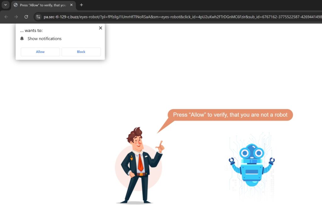 Sec-tl Pop-Up Virus 2 Sec-tl ads popup scam page