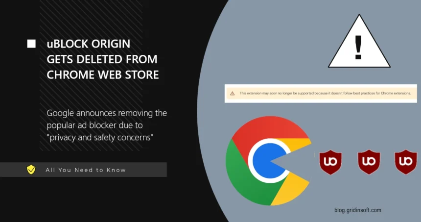 uBlock Origin Plugin May Be Disabled, Google Warns 1 Google to Remove uBlock Origin from Chrome Web Store