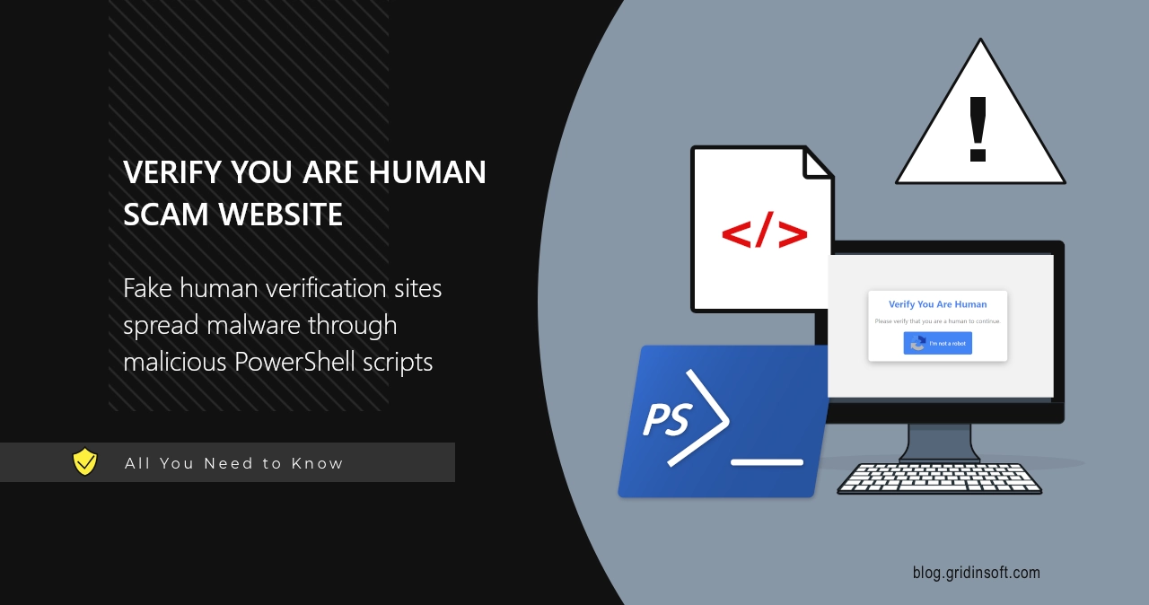 Scam Web Verify you are Human Scam Website & Virus Removal Guide