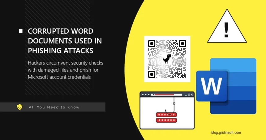 Corrupted Word Documents Phishing Attacks Avoid Security Checks 1 Scammers Use Corrupted Word Documents In Phishing Attacks