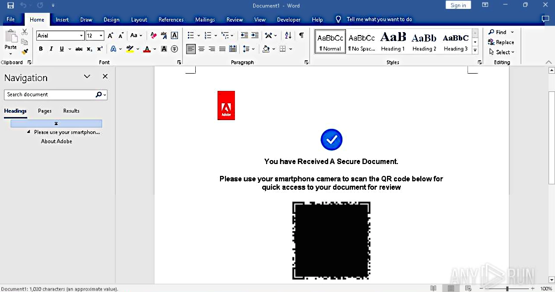 Corrupted Word Documents Phishing Attacks Avoid Security Checks 3 Corrupted Word documents