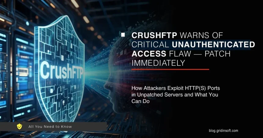 CrushFTP's Unauthenticated Access Flaw Discovered 1 CrushFTP’s Unauthenticated Access Flaw Warning