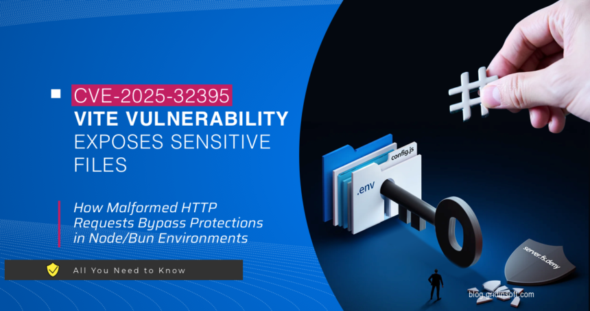 CVE-2025-32395 Vite Vulnerability Exposes Sensitive Files 1 Vulnerability in Vite Tool Allows for Arbitrary File Read, Install Updates Now