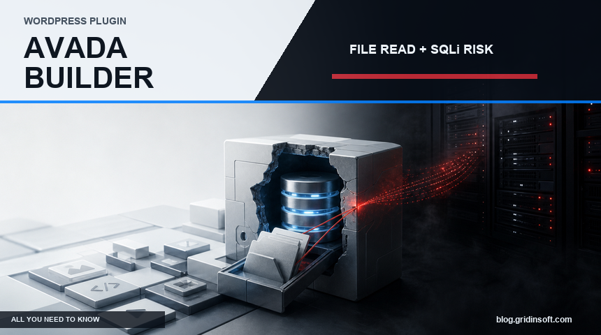 Avada Builder WordPress plugin file read and SQL injection risk illustration