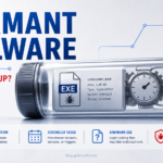 Dormant malware delayed execution timer with unknown EXE sample capsule