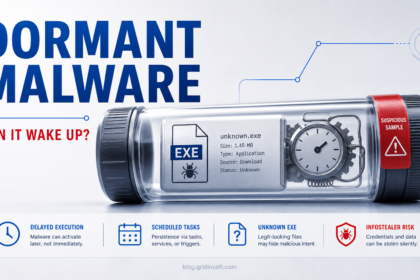 Dormant malware delayed execution timer with unknown EXE sample capsule