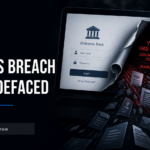 Canvas breach poster showing defaced school login and leaked records