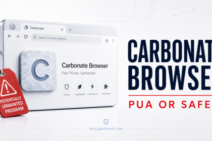Carbonate Browser PUA or safe warning illustration