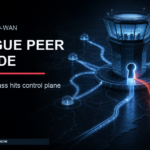 Rogue red peer entering a trusted SD-WAN control plane