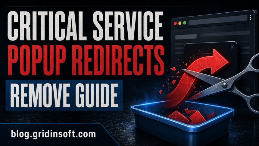 Critical-service.cc popup redirects removal guide featured image