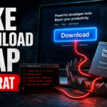 Fake software download trap distributing Deno RAT malware.