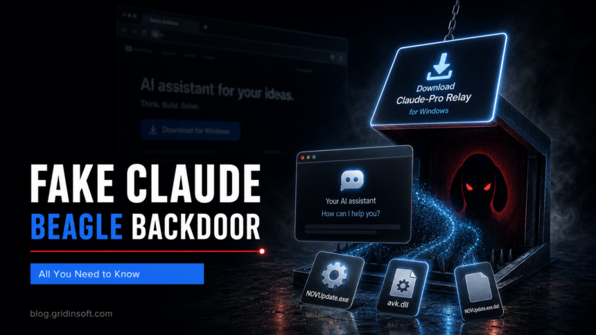 Fake Claude AI download trap installs Beagle Windows backdoor artifacts