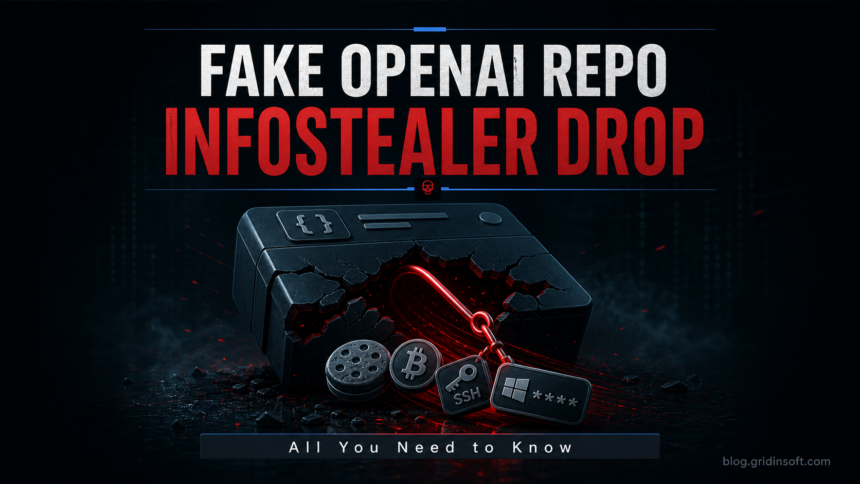 Fake OpenAI repository trap delivering infostealer malware