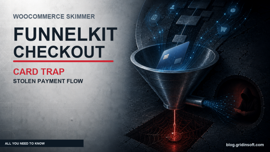 FunnelKit checkout skimmer stealing WooCommerce payment data