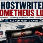 Ghostwriter Prometheus lure phishing malware chain poster